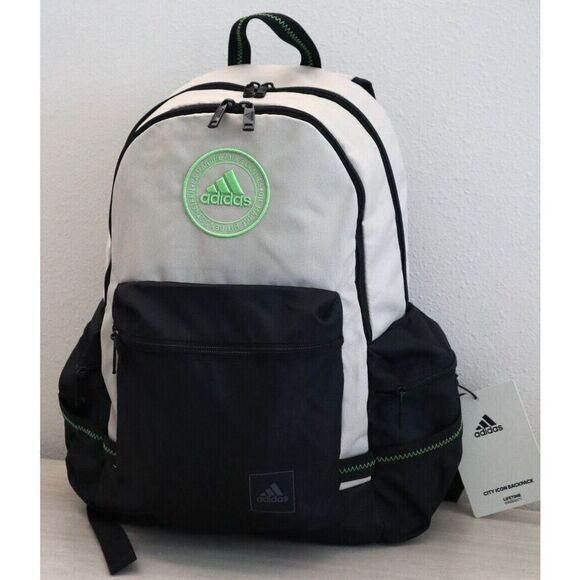 Adidas 5156584 Unisex Black/Wonder Beige City Icon 16" Laptop Backpack - Picture 10 of 16